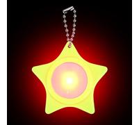 Générique Pendentif porte-clés lumineux, portable, 5,7 x 5,7 cm, mini lampe LED, éclairage de sac à main, design élégant, pour mamans, copines, épouses ou amis