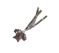 Générique Pendentif pour chien moderne, chaîne de clavicule en alliage de mélange de textiles, collier délicat réglable pour tous les jours