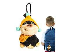 Générique Pendentif Pour Sac, Peluche Abeille Chiot Mignon Pour Décor De Bagagerie, Porte-Clés Tendance Doux Pour Ados Et Adultes Décoration Cadeau Anniversaire