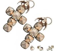 Générique Pendentif sphère transformable maçonnique miniature, collier boule maçonnique vintage, design transformable, pour amis, famille, anniversaire, remise de diplôme, vacances, voyages (2Pièce)