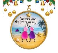 Générique Pendentifs Amitié Sapin Noël, Décorations Suspendues Maison Fêtes, Intérieur Extérieur Hiver Saison, Salon Jardin Design Symbolique, Installation Facile, Style Festif Significatif