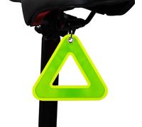 Générique Pendentifs Réfléchissants - Pendentifs Vélo Triangulaires Haute Visibilité | Réflecteur De Haute Visibilité - pour Le Jogging Extérieur De Nuit Escalade Randonnée Camping