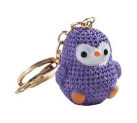 Générique Penguin Keychain - Penguin Bag Charm | Animal Bag Charm, Portable Key Holder, Purse Animal Keychains Resin, Animals Keyring Home Car Keys Keychain Holder For Kids Ladies And Birthday
