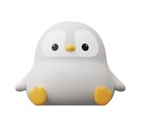 Générique Penguin Kidsc Night Light - 5.08 Inch Kids Bedroom Lamp | Abs Silicone Light - Rechargeable Dimmable Touch Control with 1200mah Battery Ideal for Nursery Decor and Sleep