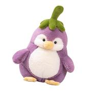 Générique Penguin Plush, Eggplant Stuffed Animal Toy, Soft Plush Cushion, 9.84 inches Adorable Design, Decorative Throw Pillow, Home Decor for Kids, Bedroom and Living Room