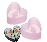 Générique Per Riso Per Sushi E Polpette - Set Di 2 Da Cucina Fai-da-te Non Appiccicosi | Pressa Portatile Perr Riso Dda Campeggio, Creatore Di Palline Ddi Risoo Pratico E Facile Ddaa Usare