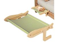 Générique Perchoir pour Chat Fenêtre Meuble Mural pour Chat en Bois Cadre | Espace Respirant Gain De Place Solide Pour Appartement Station Toilettage Senior Rebord Fenêtre