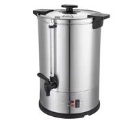 Générique Percolateur Inox Simple Paroi - 15L, 100 Tasses - Café Chauffé à 90-92°C - 1500W - Robinet Anti-Goutte et Jauge de Niveau - Idéal pour Hôtels, Bureaux et Réceptions