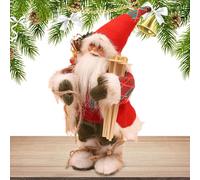 Générique Père Noël Chantant - Noël Père Danse Chant,de Figurines de père avec Sac Cadeau et Cadeaux décoration de pour la Maison Bureau Table fête Ornement Cadeau