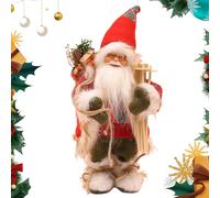 Générique Père Noël Dansant électrique,Père Noël Amusant Qui Chante et Danse - Jouets en Peluche de avec Musique Cadeau Animal en Peluche animé électronique pour Les Sing A Song