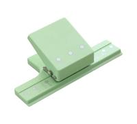 Générique Perforatrice 3 Trous pour Cartes de Vœux, Loisirs Créatifs, Bureau, Mini-scrapbooking, Studio, Photos Scolaires, Vert