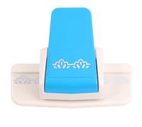 Générique Perforatrice à Papier en Métal Bleu pour Scrapbooking et Bricolage, Poinçonneuse Manuelle Découpes Intérieures, pour Garçon et Filles et Projets DIY Couleur Couleur Aléatoire