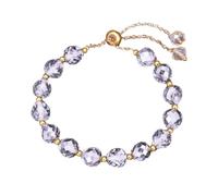 Générique Perle Plaqué Femmes Anneaux Female Design Personality Bracelet Student Red Bracelet Bracelet Jewelry Message Homme Classique Bracelet (Blue, A)