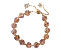 Générique Perle Plaqué Femmes Anneaux Female Design Personality Bracelet Student Red Bracelet Bracelet Jewelry Message Homme Classique Bracelet (Red, A)