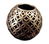Générique Perles d ' espacement à grand trou pour la fabrication de bijoux, extrémité de cordon en cuivre robuste, accessoires artisanaux avec finitions lisses, accessoires de bijoux de mode