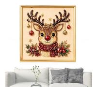 Générique Perles Peinture Art Mural Cadre Décoratif Fait Main Pour Noël