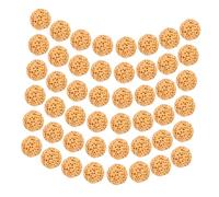 Générique Perles Rondes Aromathérapie en Pierre 50 Jaune Sécurité D'utilisation pour Diffuseur D'huiles Essentielles Voiture et Maison