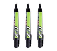 Générique Permanent Paint Markers - Oil Based Quick Dry | Water Resistant Markers with Fine Tip, Vibrant Colors for Acrylic Board, Wood, Metal, Canvas, Tire, Stone Art Projects for Detailed Drawing