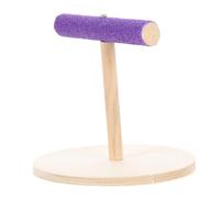 Générique Perroquet Oiseau Rester Cage à Chinchillas Dehors pour Animaux de Compagnie mangeoire à écureuils mangeoire à Poulet Perche calopsitte perchoir Perruche en Bois Violet,Mauve