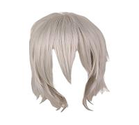 Générique Perruque Courte Homme Cosplay Anime Perruque Unisexe Cheveux Courts Costume Masculin Perruque Spiky Stylisable Fibre Haute Définition Fonction