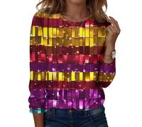 Générique Perruque Femme, Brillante Tenue Fete, Costume Paillettes Taille Voyage Theme Haut Dentelle, Vetement Cosplay Debardeur Moyen Coeur Elegant Reveillon Deguisement Disco Femme, XL