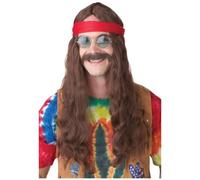 Generique - Perruque Hippie Barbe