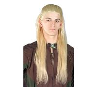 Generique - Perruque Legolas Le Hobbit Adulte,Yellow,