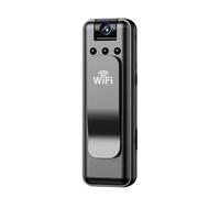 Générique Personal Body Camera, Action Video Camcorder with Clip, Portable Recording Device for Outdoor Traveling, Cycling, Law Enforcement, Men and Women, Compact Design, Color Black