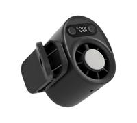 Générique Personal Clamp On Fan | LED Digital Display Appliance | 100Speed Mini Clamp-On Fan | For Commuting Travel Music Festival Cycling Public Transport Gardening Men Women Seniors