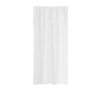 Générique Personalized Curtains (Single-Piece Rod-Through Style) (White, L)