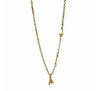 Générique Personalized Name Necklace For Women,Custom Y-Shaped Name Necklace,18k Gold Plated Letter Initials Long Mother's Day Customized Jewelry Gifts For Mom (Silver)