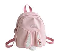 Générique Personnalisable Sac à Dos Enfant, Personnalisé Prenom Brodé Cartable Oreilles de Lapin Sac à Dos Enfant Maternelle Fille & Garcon, Cadeaux de Pâques pour Garçons et Filles