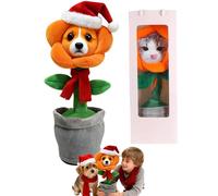 Générique Personnalisé Fleur de Danse avec Visage,avec Musique et lumière, Apprendre à Parler, 120 chansons, Jouet Interactif pour Léducation de la Enfants (Safran)