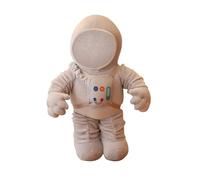 Générique Personnalisée Visage Astronaute poupée Maison Ornement en Peluche Jouet Cadeau Astronaut 33CM,60CM (Gris 60CM)