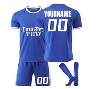Générique Personnalisés Maillots et Foot Ensembles et Enfants de Football Strips Maillots de Soccer 24 25 26 Home Away avec DIY Nom et Numéro T-Shirt Shorts Socks de Football Gifts 20