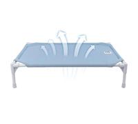 Générique Pet Bed | Elevated Pet Bed | Raised Dog Bed | Dog Bed | Indoor Pet Cot | Powder-Coated Steel Frame Pet Sleeping Tool for Picnic Indoor Outdoor Camping and Training