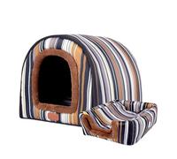 Générique Pet Bed, Grand lit for Chien avec Toit : Tente de Grotte à Coussin orthopédique Lavable for Labrador,for Pets