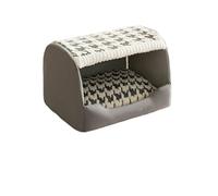 Générique Pet Bed, Grand lit matelassé Chaud for Animaux de Compagnie : Niche for Chien et Chat Lavable for Golden Retrievers,for Pets(Model 8,S-35X30X30CM)