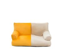 Générique Pet Bed, Nid d'hiver en Fourrure for Chat, canapé Moderne for Chiot, Petit Animal, Chaton, Chien, lit, Coussin, literie, Niche d'intérieur, Yorkshire,for Pets(Beige Yellow)