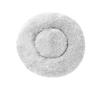 Générique Pet Bed, Panier Rond Confortable en Peluche for Chien, Grand Format, 100 cm, en Coton Doux, idéal for l'intérieur et Les Chats,for Pets(Light Grey-100CM)