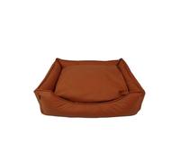 Générique Pet Bed, Technologie Simili Cuir, lit imperméable for Chien, canapé for Animaux de Compagnie, Fournitures de nid de Chat, éponge Amovible et Lavable for Printemps et été,for Pets(Brown,L)