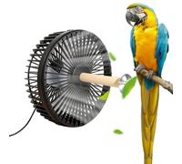 Générique Pet Cage Fan 2-Speed Quiet USB Crate Mount For Dogs, Cats & Birds