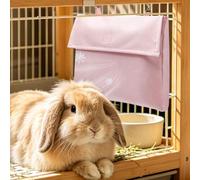 Générique Pet Cage Ice Pack - Small Animal Cooling, Pad with Hangable Sleeve Design for Summer Heat Relief Reusable Gel Pack for Rabbits Hedgehogs Chinchillas Ferrets Use for Cage 8.66 inches