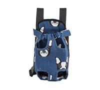 Générique Pet Carrier Backpack, Cat Carrier Bag with Leg Holes, Easy-fit Chest Carrier for Small Dogs Cats Puppies (Small,B-Dog)
