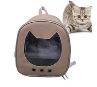 Générique Pet Carrier Backpack, Travel Backpack with 7 Ventilated Holes and Comfortable Shoulder Straps, Soft-Sided Pet Bag, Perfect for Small Cats Kittens Puppies and Daily Outdoor Adventures