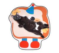 Générique Pet Cooling Mat, Cat Bed Pad, 23.23x20.08in Waterproof Ice Silk Beds, Portable Ultra-Comfort Comfort, Puppy Cooling Mattress for Pets Indoor and Outdoor Summer Use