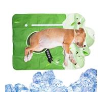 Générique Pet Cooling Mat, Dog Gel Cooling Bed, Pressure Activated Cold Gels and Foldable Lightweight Design, Waterproof Sleeping Pad for Hot Days Sofa Car Seat Kennel Backyard