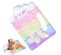 Générique Pet Cooling Mat, Dog Gel Cooling Bed, Pressure Activated Cold Gels and Foldable Lightweight Design, Waterproof Sleeping Pad for Hot Days Sofa Car Seat Kennel Backyard