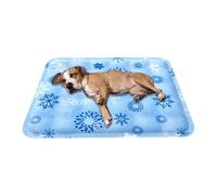 Générique Pet Cooling Mat, Summer Pet Blankets, 19.7x15.7 inch Bedding with Foldable Build, Cooling Bed, Pressure-Activated Fabric with Breathable Design, Travel Gear for Car and Patio
