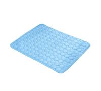 Générique Pet Cooling Mat - Summer Self Cooling Pad for Dogs and Cats, Breathable Ice Silk Pet Mat for Indoor Floor Sofa Crate Kennel Car Travel Outdoor Camping Use 24,41x19,69x0,39 inch